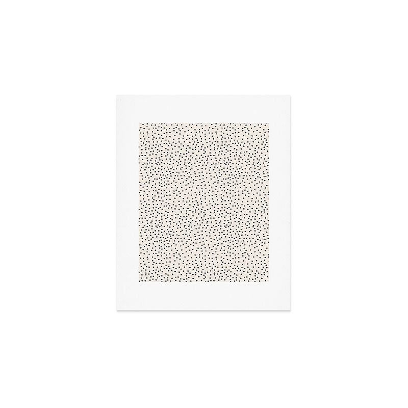 Simply dots - neutral  Art Print Gallery Image 1