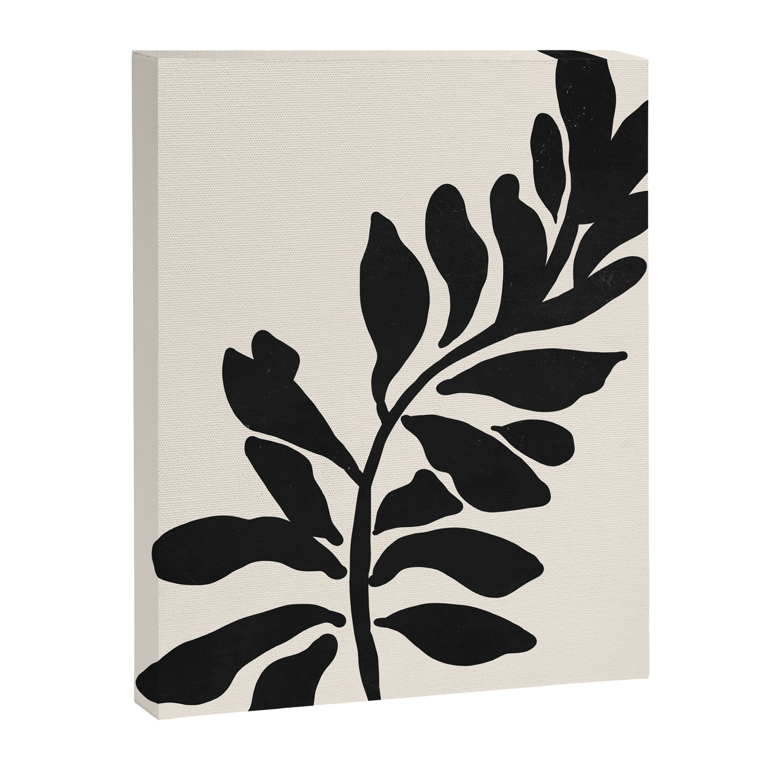 Single stem - night Canvas Print Gallery Image 6