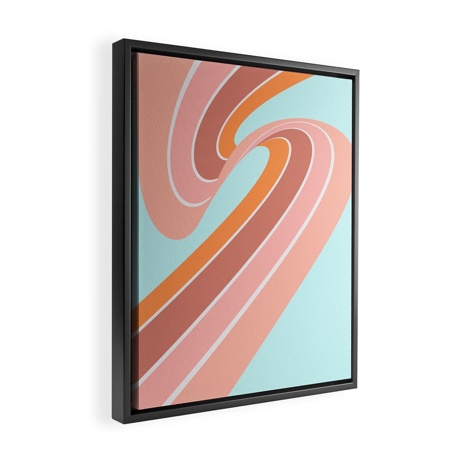 Slide into Summer Framed Canvas Print Gallery Image 2