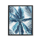 South Pacific palms II - oceanic Framed Canvas Print Gallery Image 8