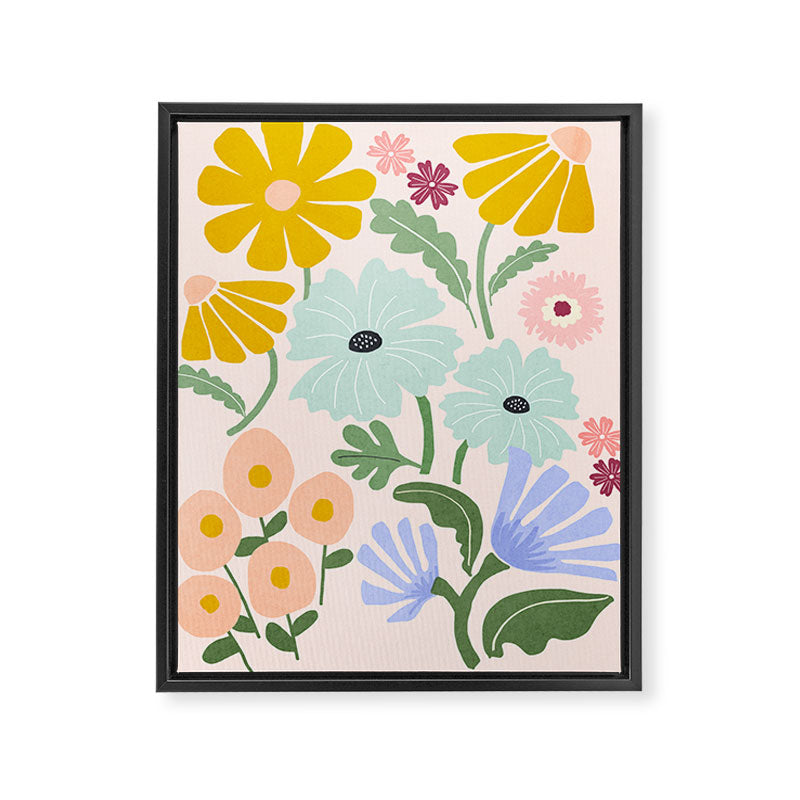 Spring Meadow Framed Canvas Print Gallery Image 6