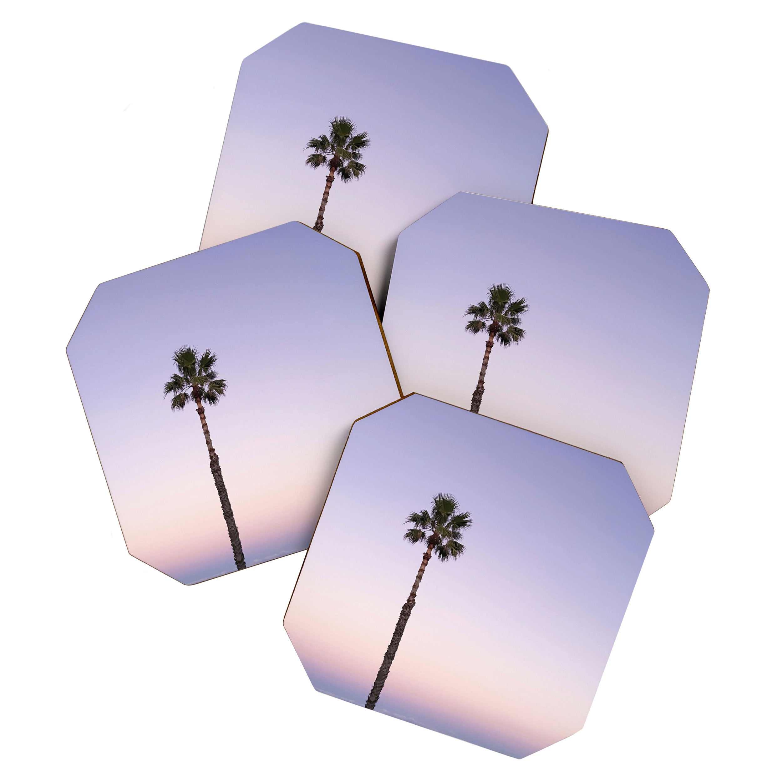 Stand out - ombré violet Coaster Gallery Image 1