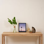 Stand out - ombré violet Framed Canvas Print Gallery Image 4