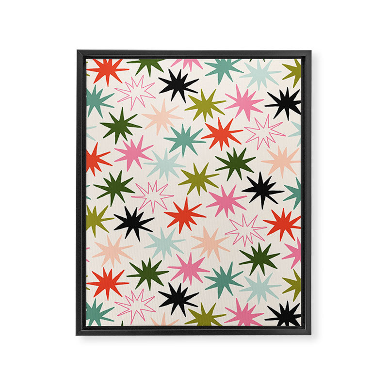Star struck - festive Framed Canvas Print Gallery Image 8
