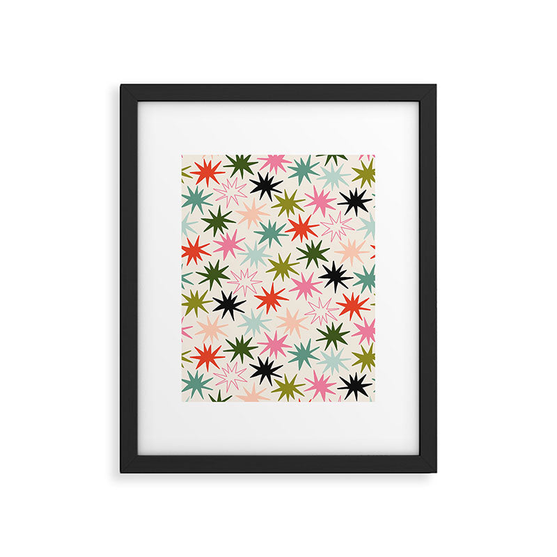 Star struck - festive Framed Art Print Gallery Image 6