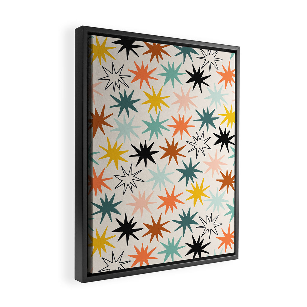 Star-struck earthy Framed Canvas Print Gallery Image 2