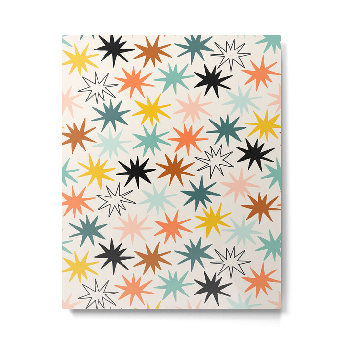 Star-struck earthy Metal Print Gallery Image 1