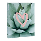 Succulent love Canvas Print Gallery Image 8
