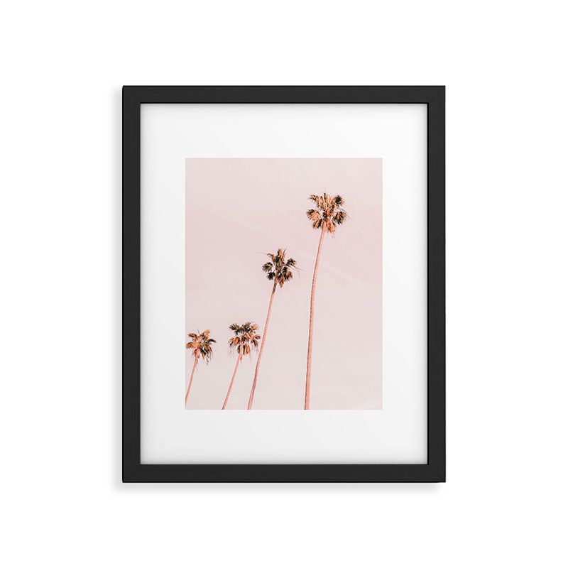 Summer Palms Framed Art Print Gallery Image 4