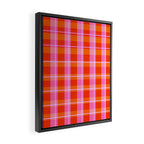 Summer plaid Framed Canvas Print Gallery Image 2