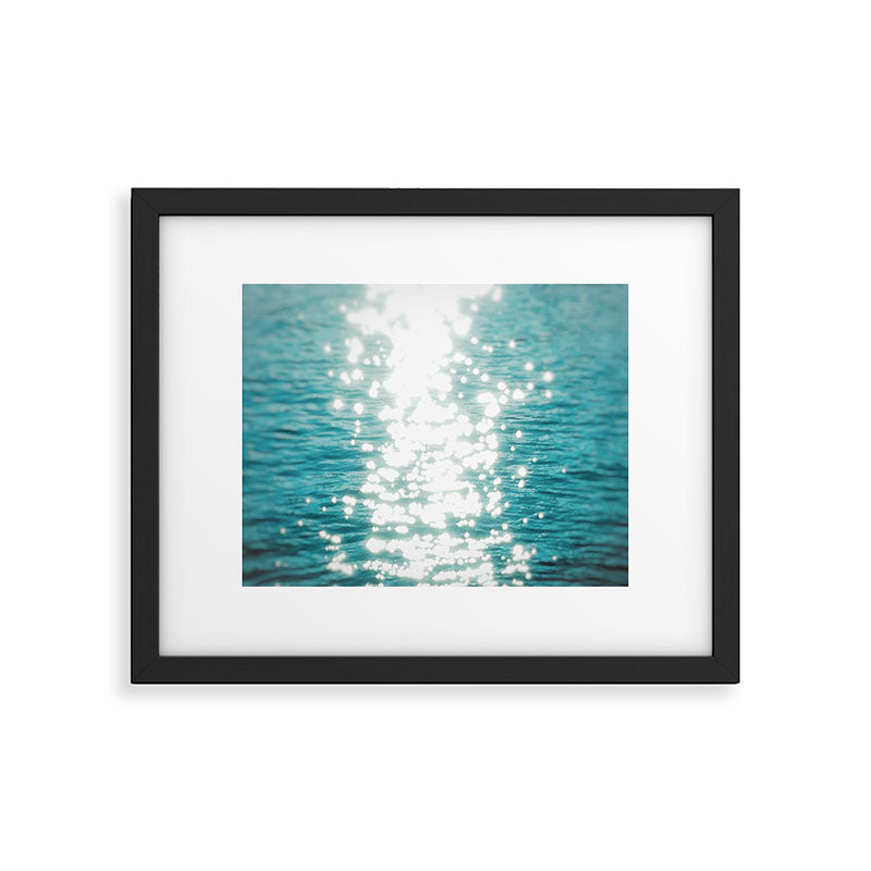 Sun glitter Framed Art Print Gallery Image 4