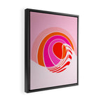 Sun surf - dusk Framed Canvas Print Gallery Image 2