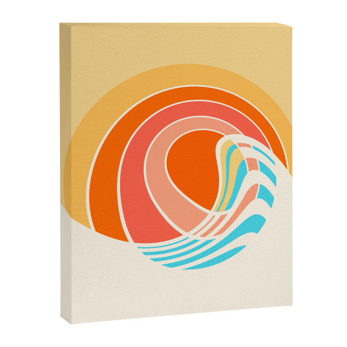 Sun Surf Canvas Print Gallery Image 1