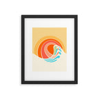 Sun Surf Framed Art Print Gallery Image 4
