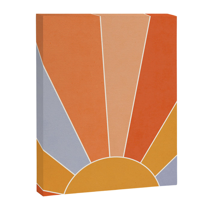 Sunburst - dusk Canvas Print Gallery Image 1