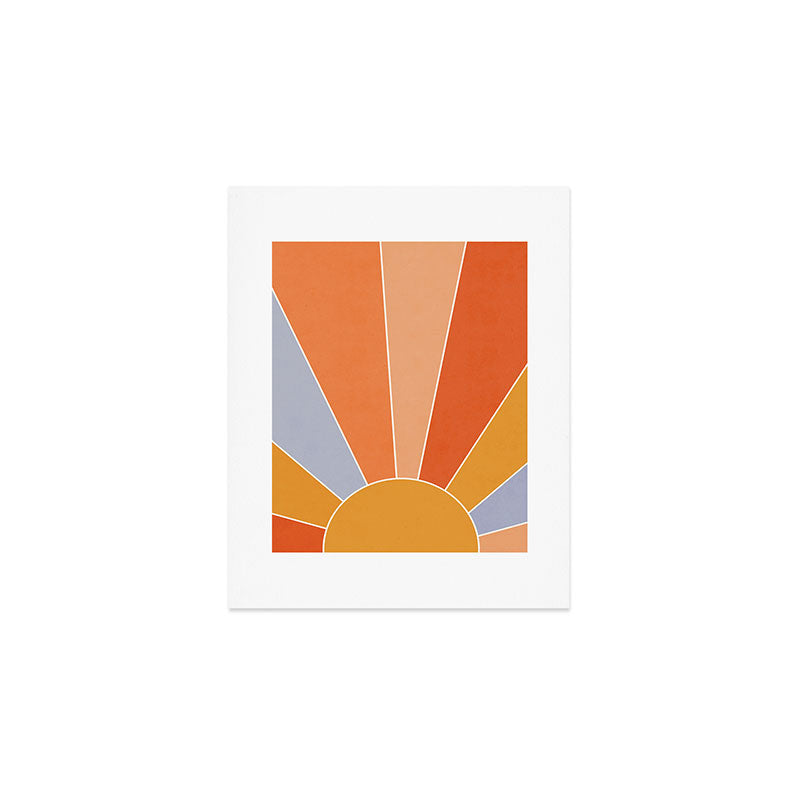 Sunburst - dusk Art Print Gallery Image 1