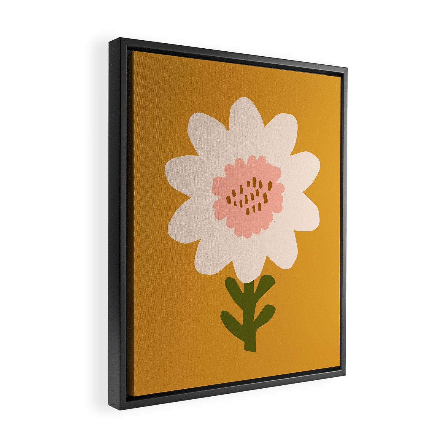 Sunflower - Spring Framed Canvas Print Gallery Image 2