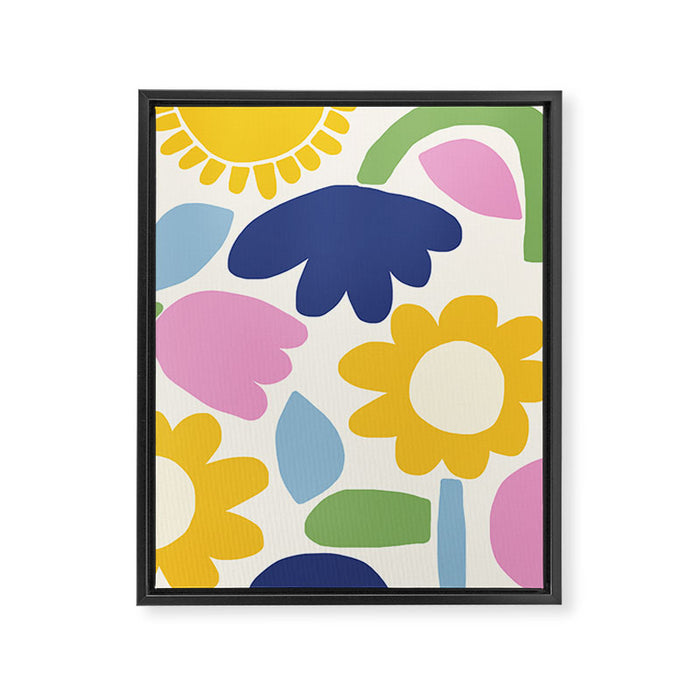 Sunny Botanics Framed Canvas Print Gallery Image 1