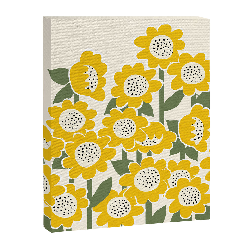 Sunny Flowers #1 Canvas Print Gallery Image 6