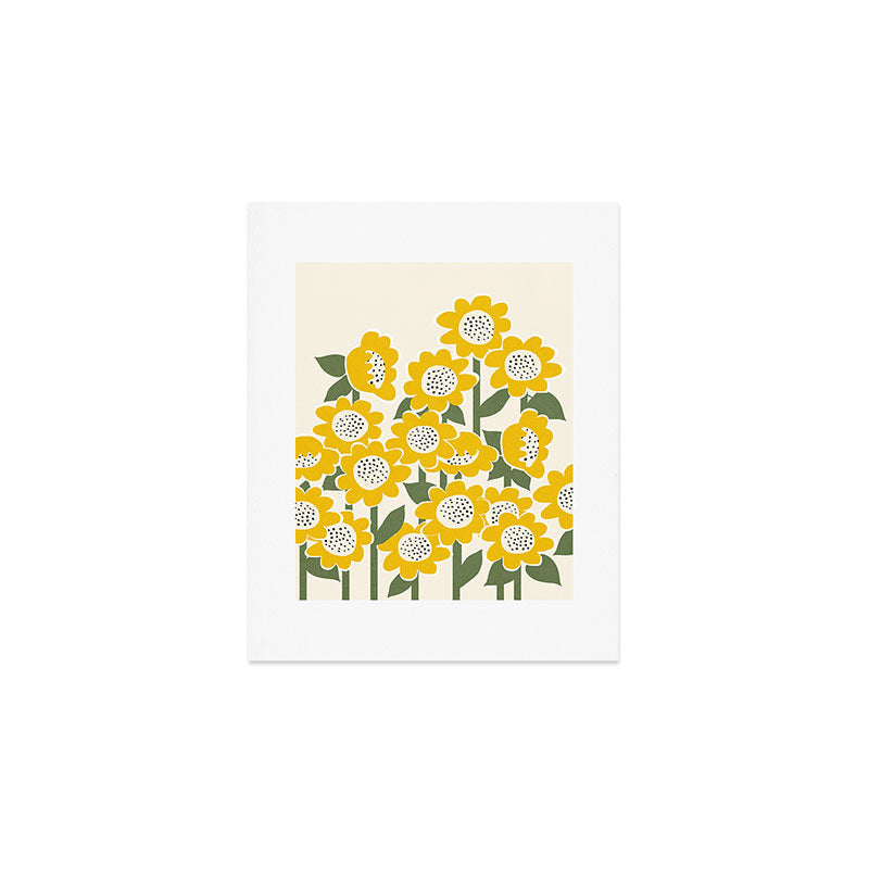 Sunny Flowers #1 Art Print Gallery Image 1