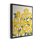 Sunny Flowers #1 Framed Canvas Print Gallery Image 2