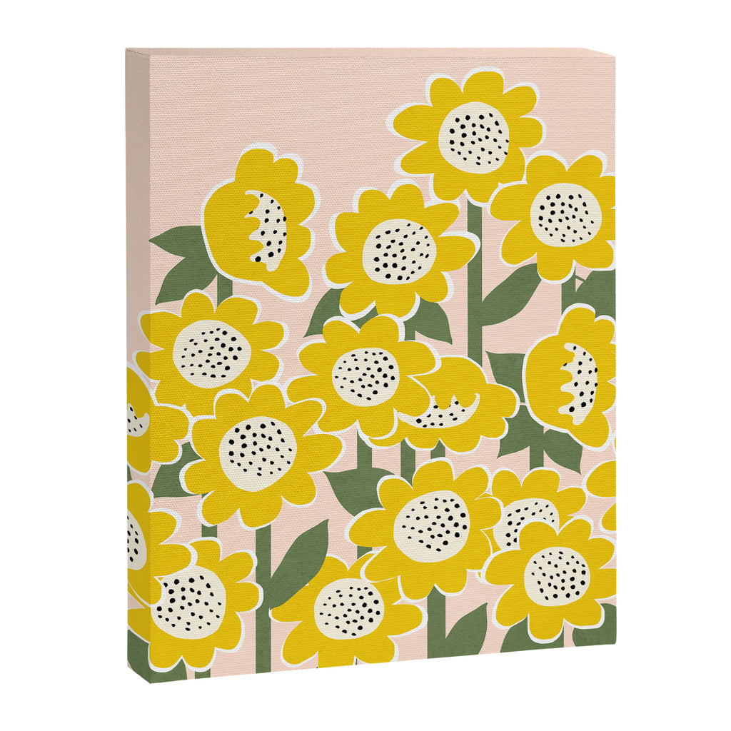 Sunny Flowers #2 Canvas Print Gallery Image 6