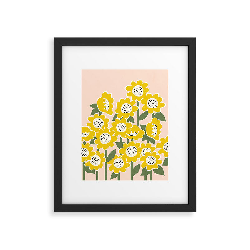 Sunny Flowers #2 Framed Art Print Gallery Image 5
