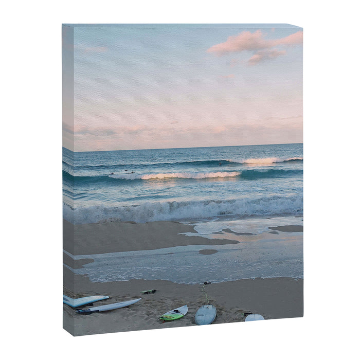 Sunset surf Canvas Print Gallery Image 1