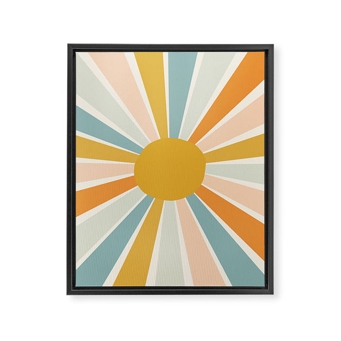 Sunshiny day #2 Framed Canvas Print Gallery Image 1
