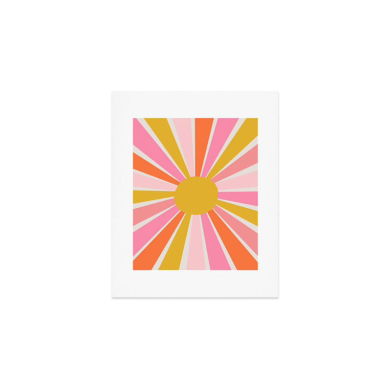Sunshiny day - bright Art Print Gallery Image 1