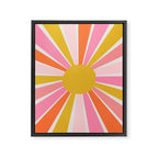 Sunshiny day - bright Framed Canvas Print Gallery Image 6