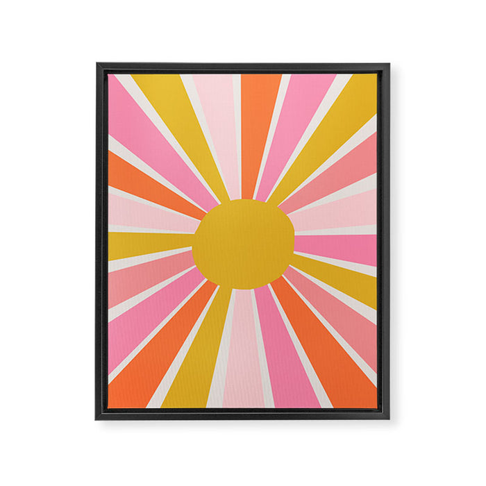Sunshiny day - bright Framed Canvas Print Gallery Image 1
