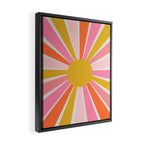 Sunshiny day - bright Framed Canvas Print Gallery Image 2
