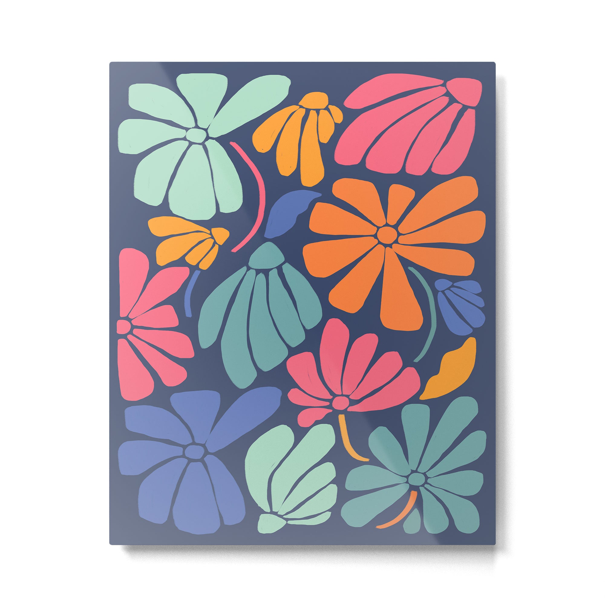 Superbloom - midnight  Metal Print Gallery Image 4