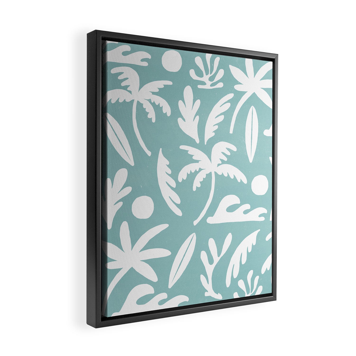 Surf haven Framed Canvas Print Gallery Image 2