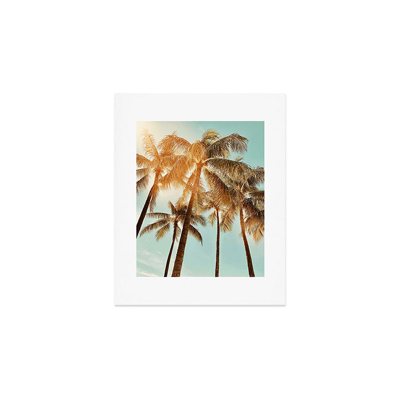 Surfrider palms Art Print Gallery Image 1