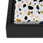 Terrazzo mosaic Framed Canvas Print Gallery Image 3