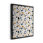 Terrazzo mosaic Framed Canvas Print Gallery Image 2