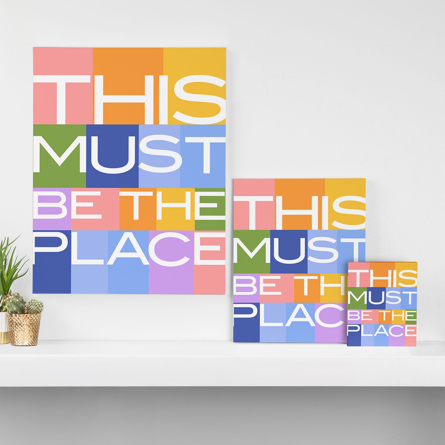 This Must Be The Place Canvas Print Gallery Image 3