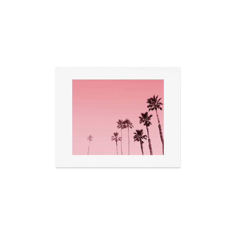 Tranquillity - flamingo pink Art Print Gallery Image 1