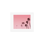Tranquillity - flamingo pink Art Print Gallery Image 1