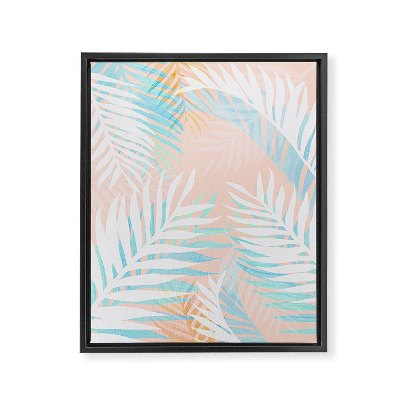 Tropical bliss - palm springs Framed Canvas Print Gallery Image 8
