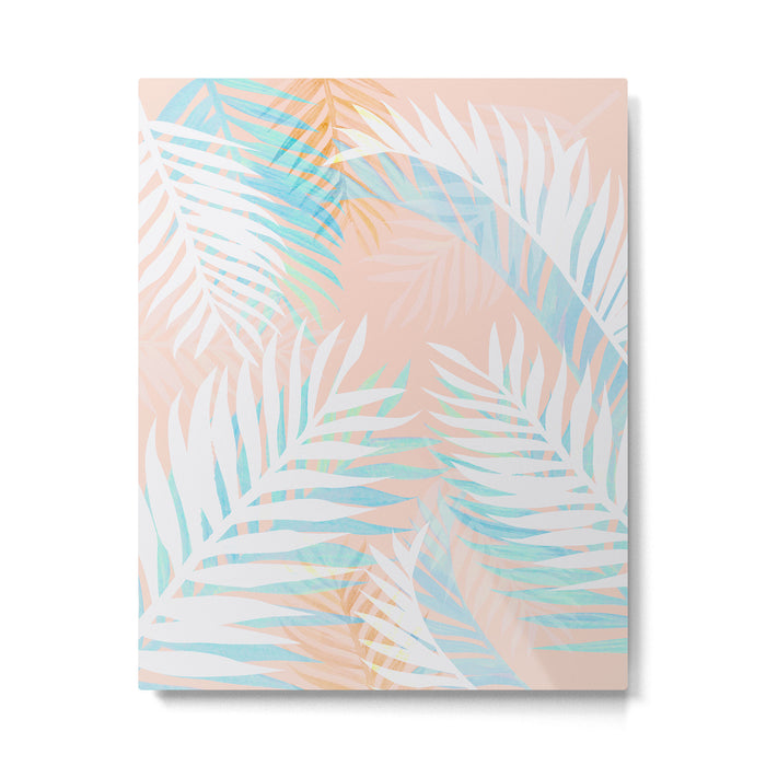 Tropical bliss - palm springs Metal Print Gallery Image 1