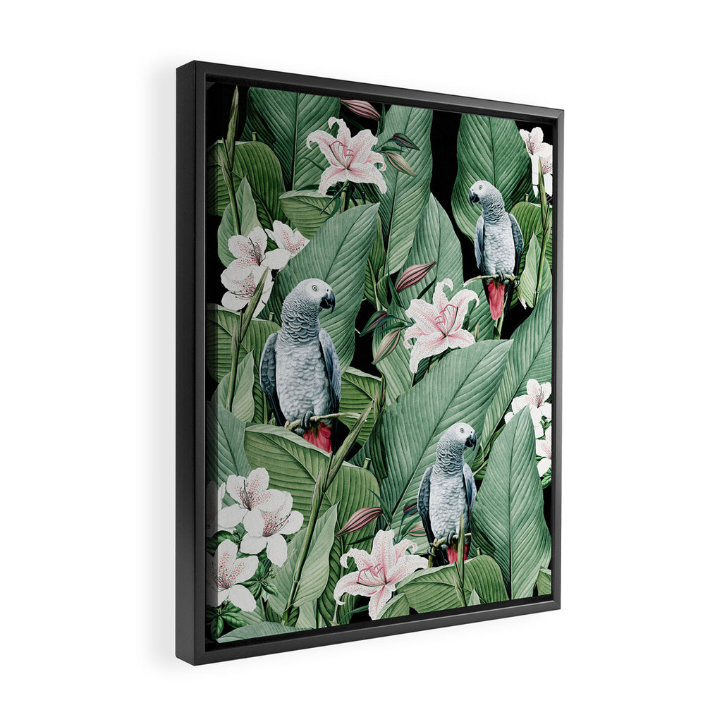 Tropical flight Framed Canvas Print Gallery Image 2