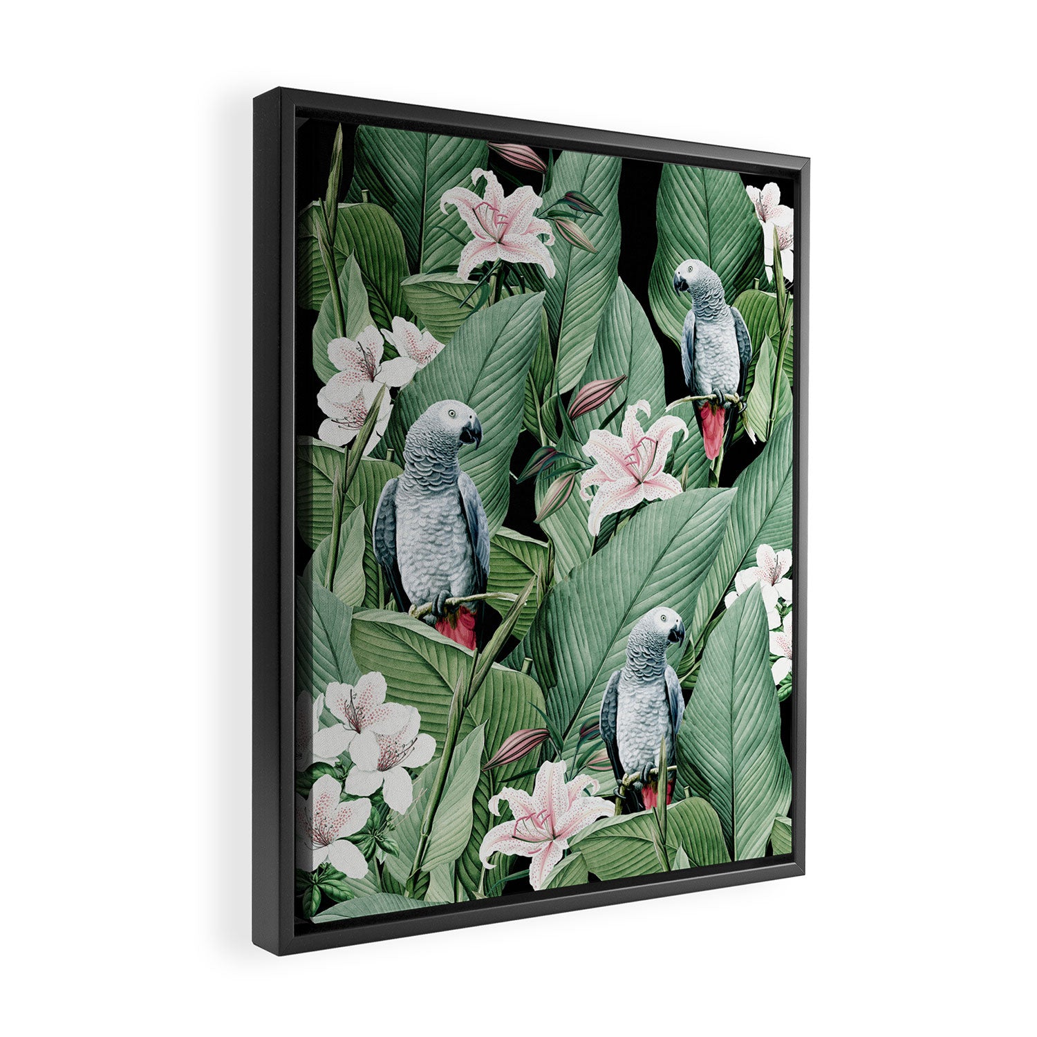 Tropical flight Framed Canvas Print Gallery Image 2