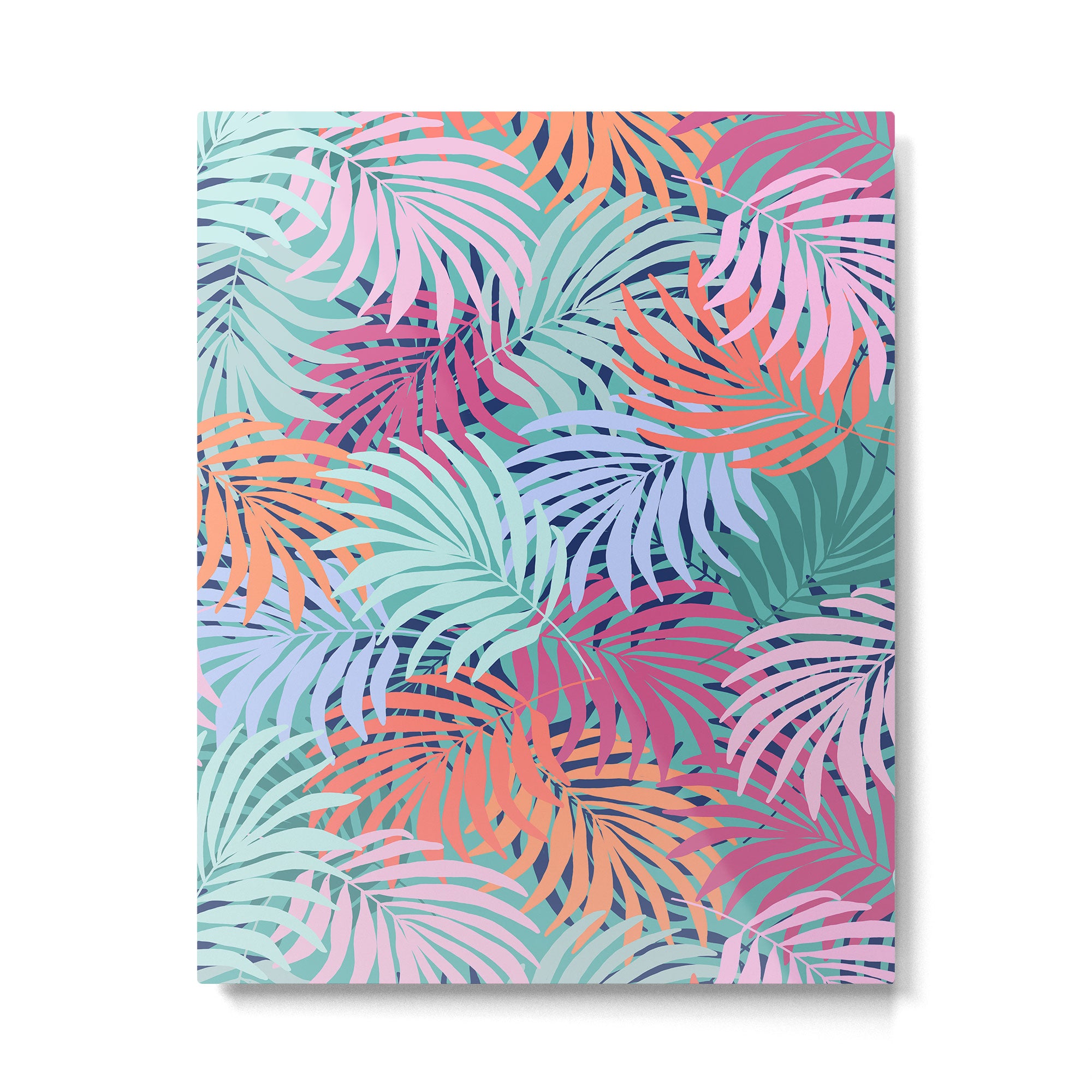 Tropical Forest - sunset Metal Print Gallery Image 4