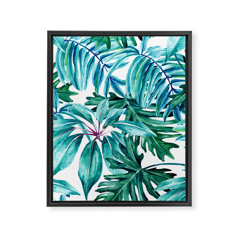 Tropical jungle II Framed Canvas Print Gallery Image 8