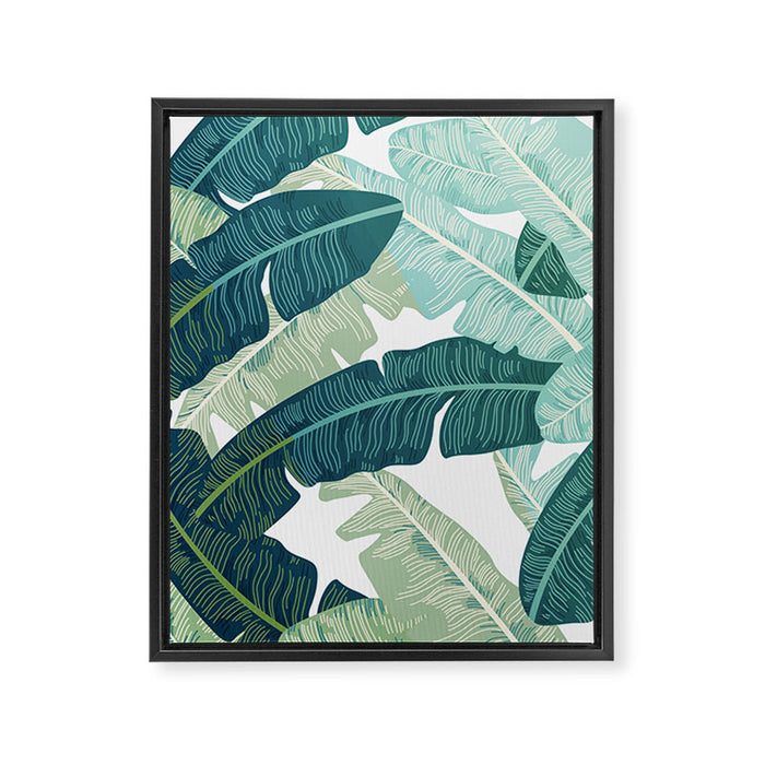 Tropical oasis Framed Canvas Print Gallery Image 1