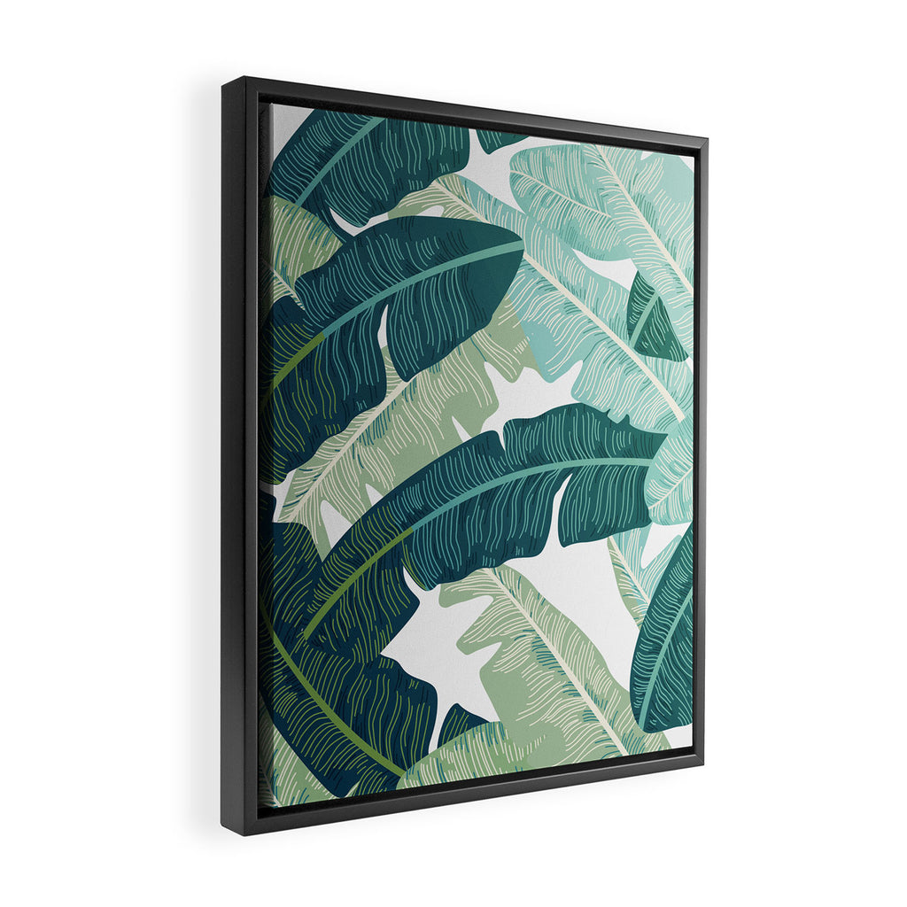 Tropical oasis Framed Canvas Print Gallery Image 2