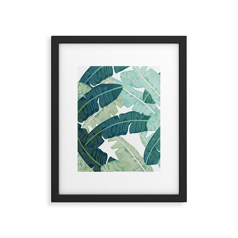 Tropical oasis Framed Art Print Gallery Image 6